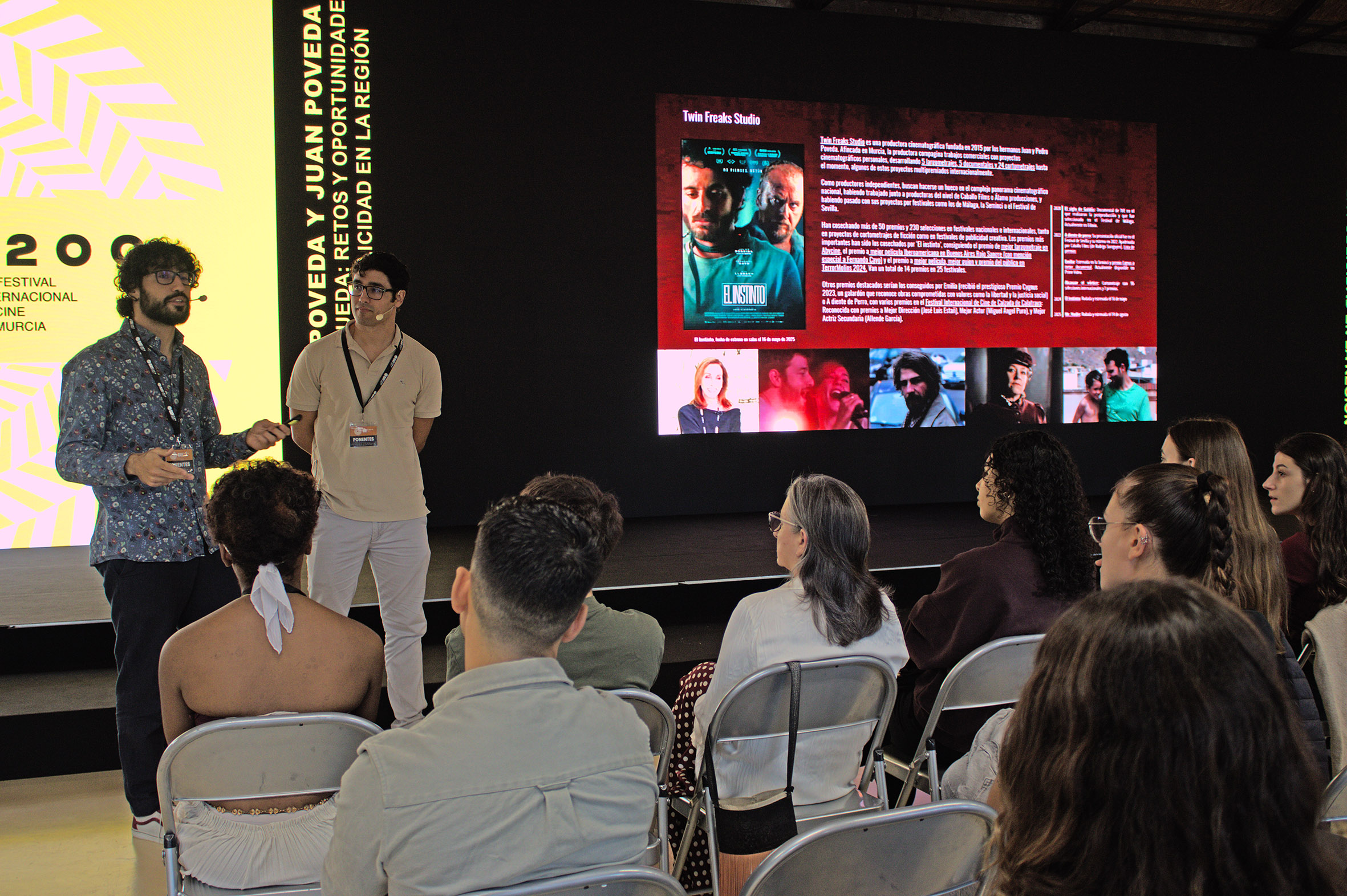 Twin Freaks Studio muestra los retos y oportunidades del cine y la publicidad en la Región de Murcia