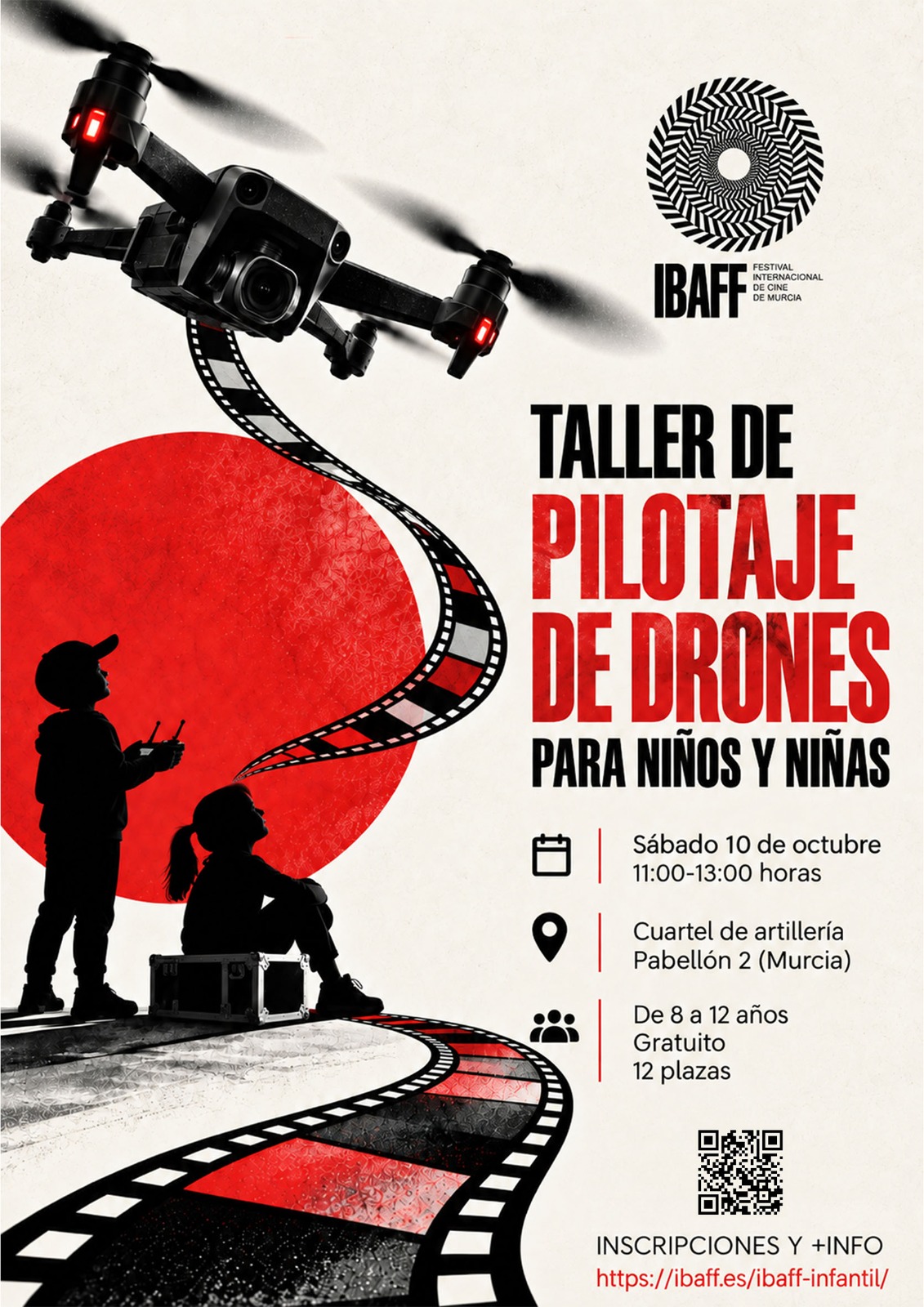 El IBAFF 2026 acerca el mundo de los drones a los más jóvenes con un taller gratuito de pilotaje